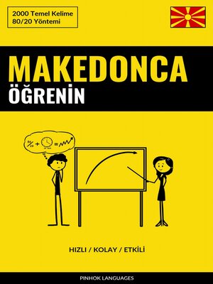 cover image of Makedonca Öğrenin--Hızlı / Kolay / Etkili